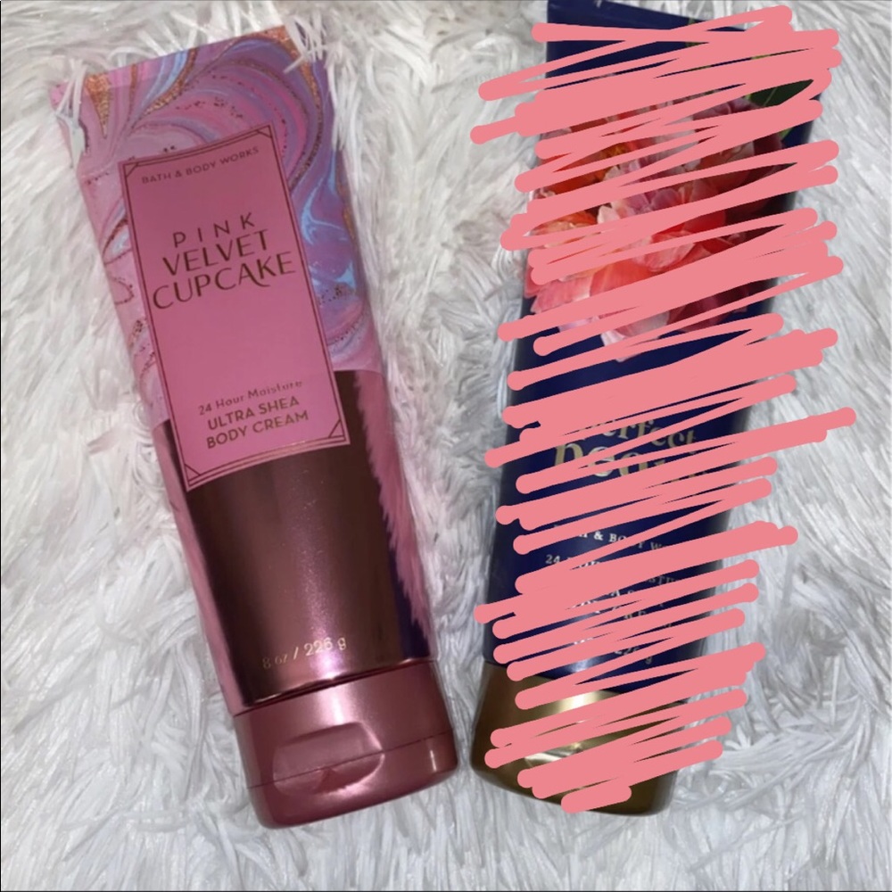 Bath & Body Works Pink Velvet Cupcake